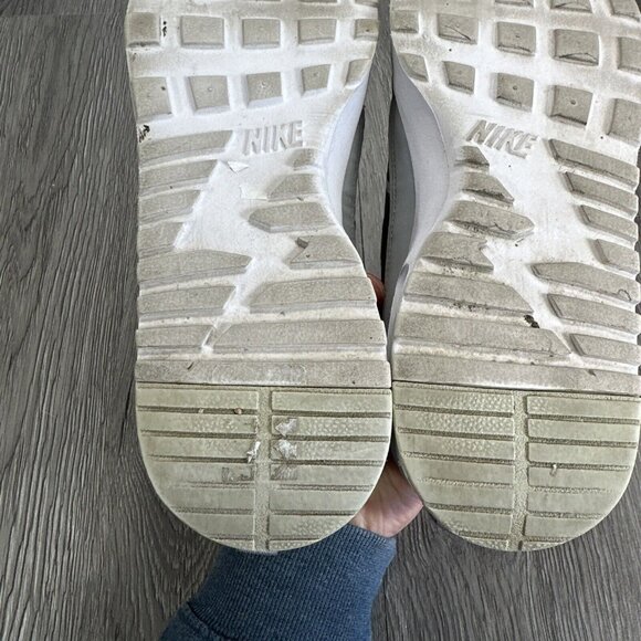 Nike Air Max Thea JCRD Pure Platinum Black Wolf Grey Shoes Womens Size US 7 Camo - Picture 10 of 11